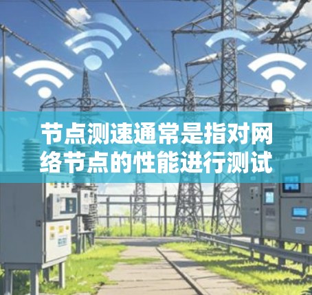节点测速通常是指对网络节点的性能进行测试，常见的包括延迟、带宽、丢包率等。选择哪个工具或方法取决于你的具体需求和使用场景。以下是一些常见的节点测速工具和方法，以及它们的优缺点，供你参考
