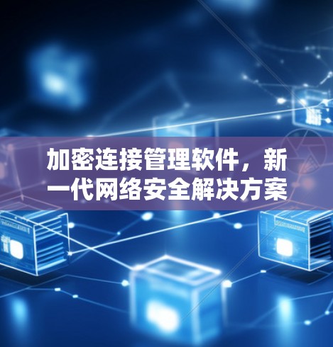 加密连接管理软件，新一代网络安全解决方案