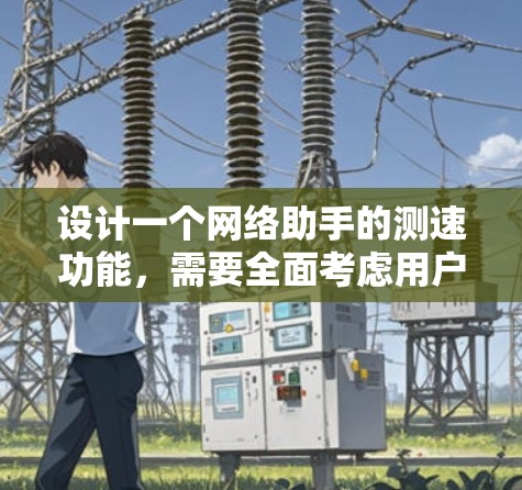 设计一个网络助手的测速功能，需要全面考虑用户需求、测试工具、结果处理和用户体验。以下是详细的设计思路
