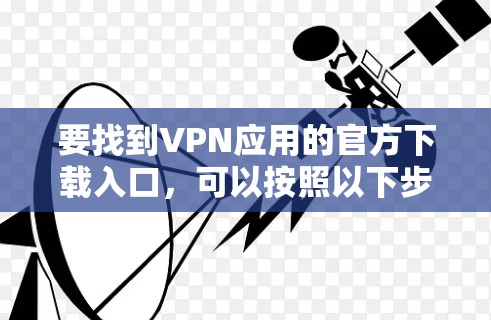 要找到VPN应用的官方下载入口，可以按照以下步骤操作